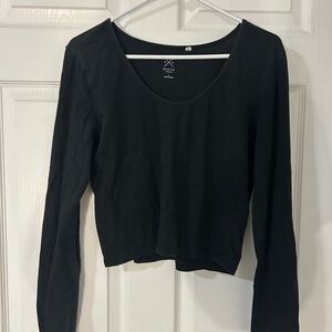 PacSun Black Long Sleeve Tee
